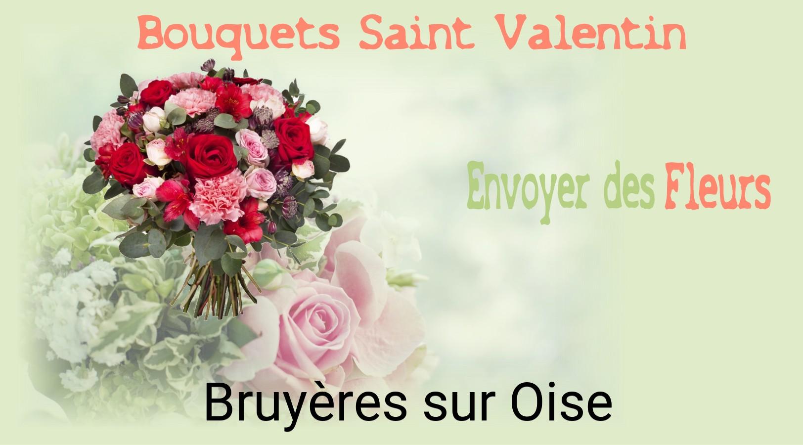 Roses de Saint-Valentin livrées à Bruyères-sur-Oise
